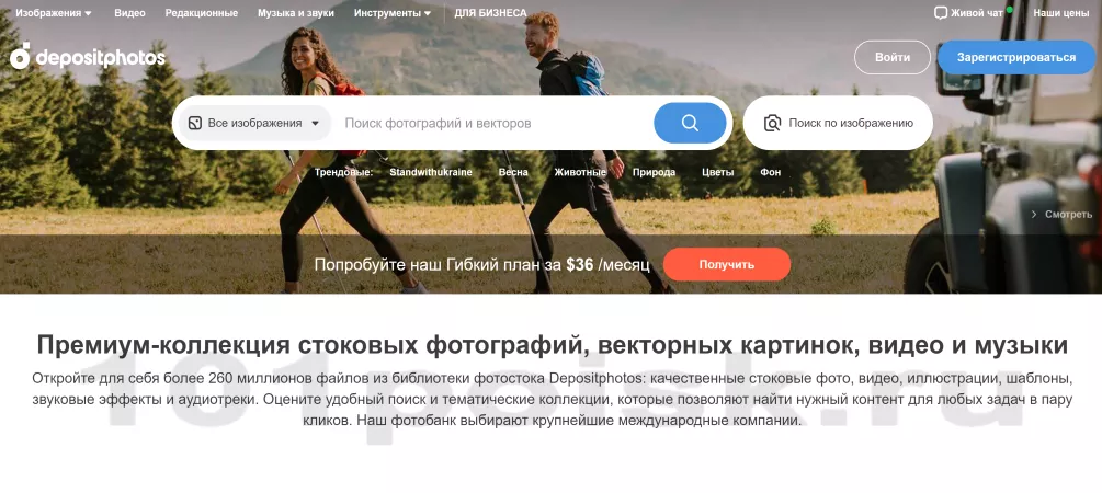 depositphotos фотосток фотобанк