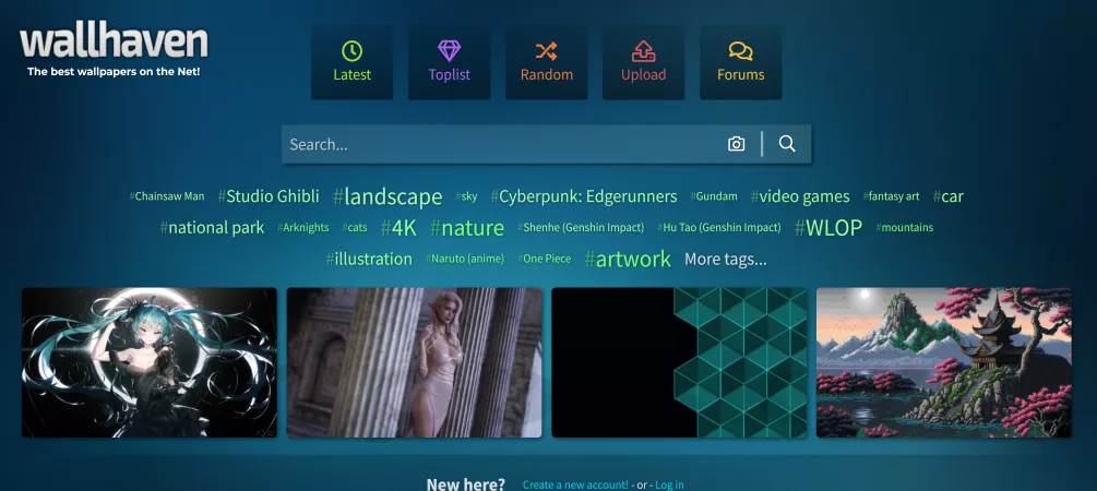 wallhaven фотосток фотобанк