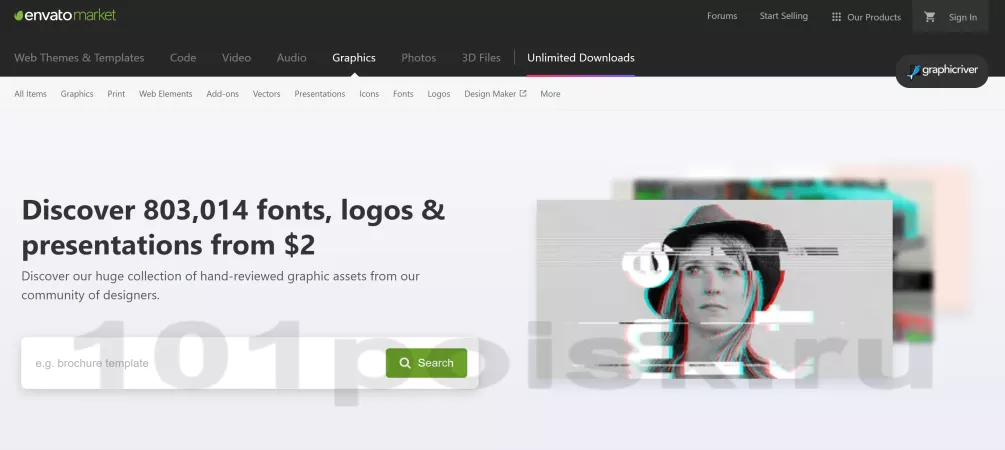 graphicriver фотосток фотобанк