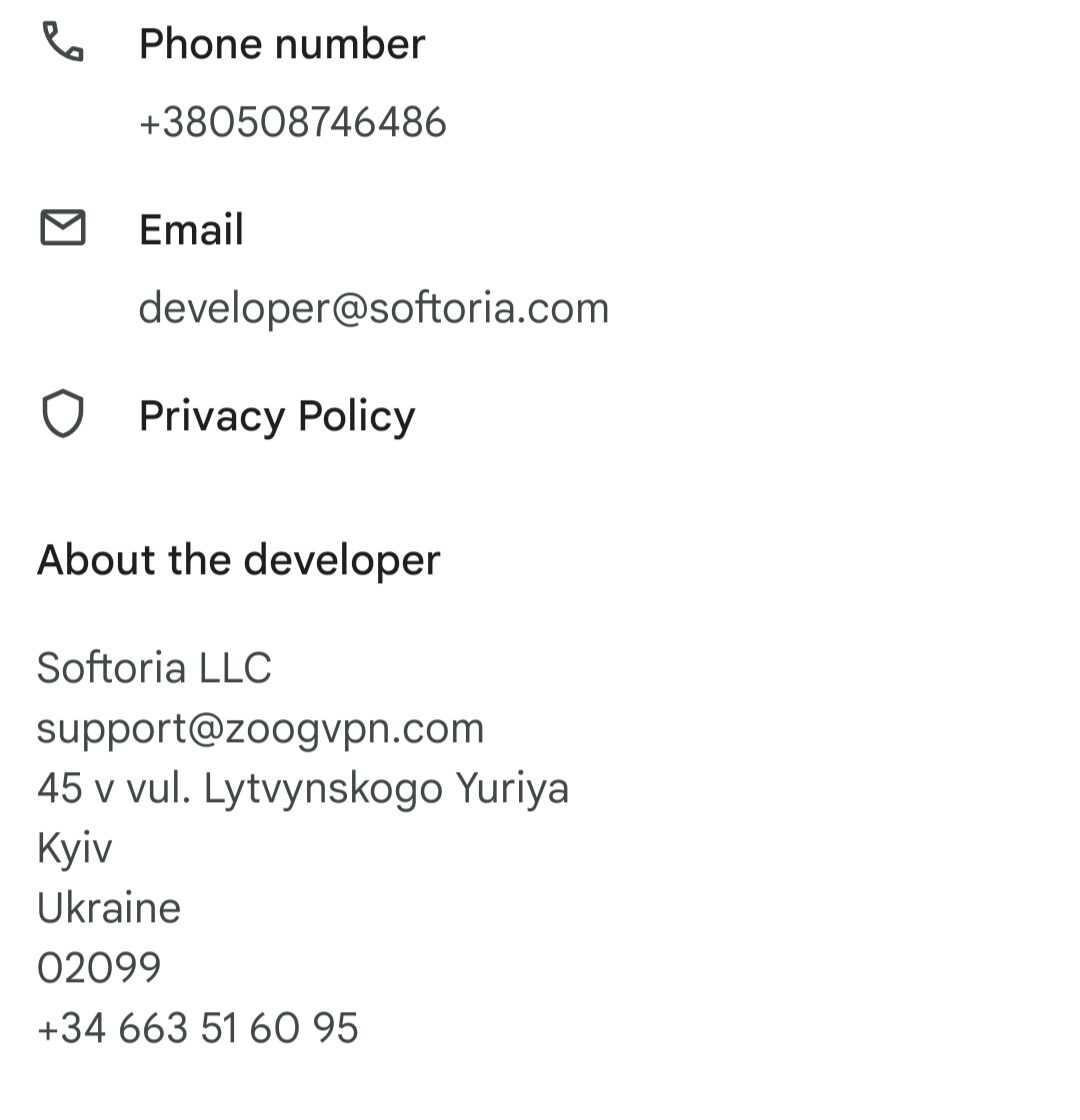 Zoog VPN