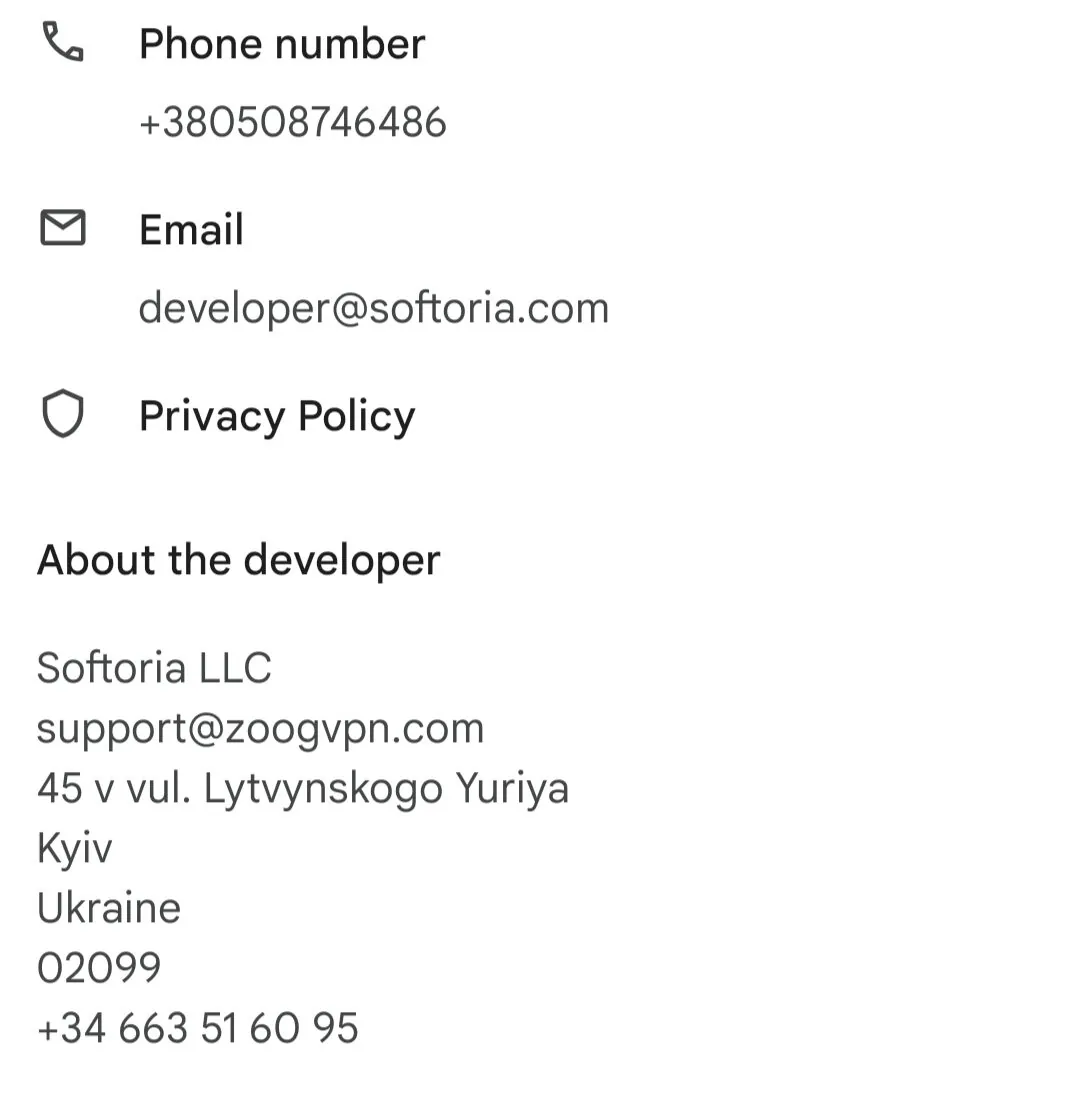 Zoog VPN