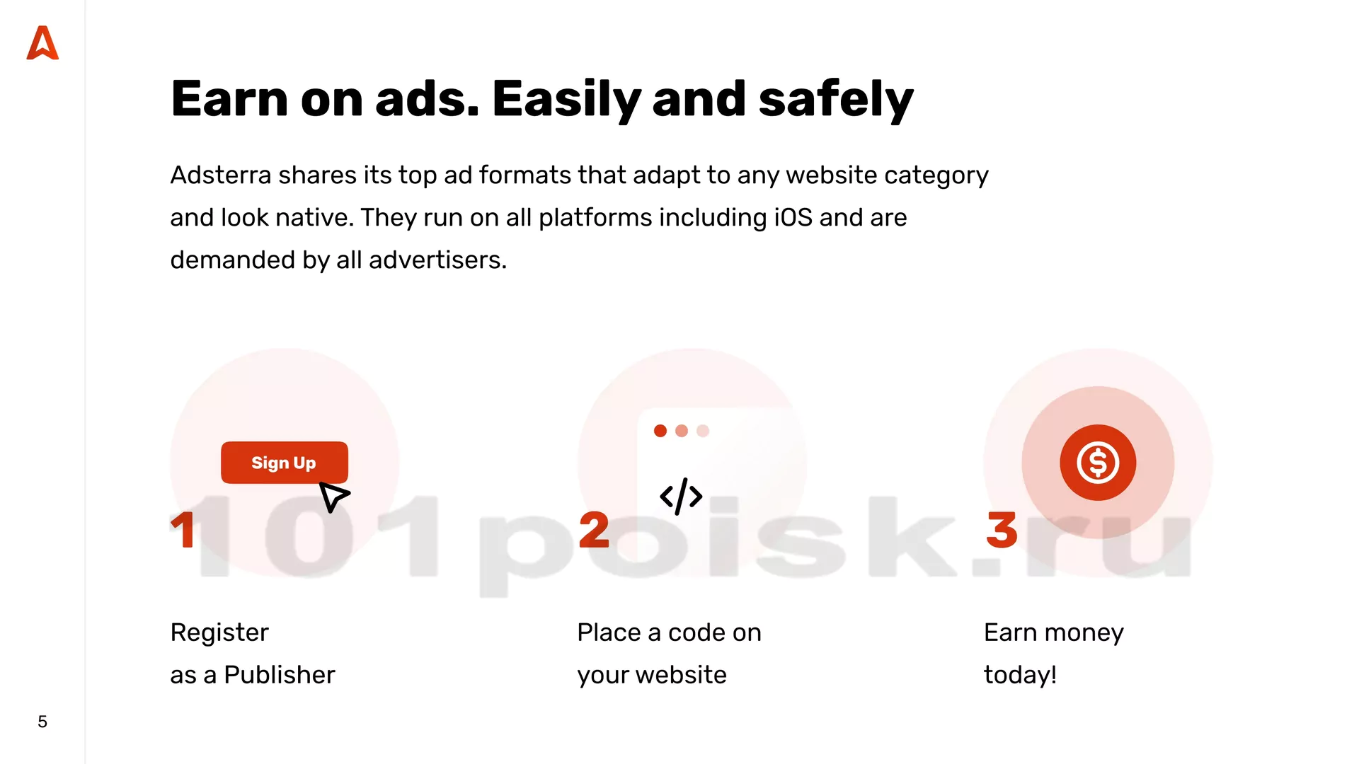 adsterra register easily publishers