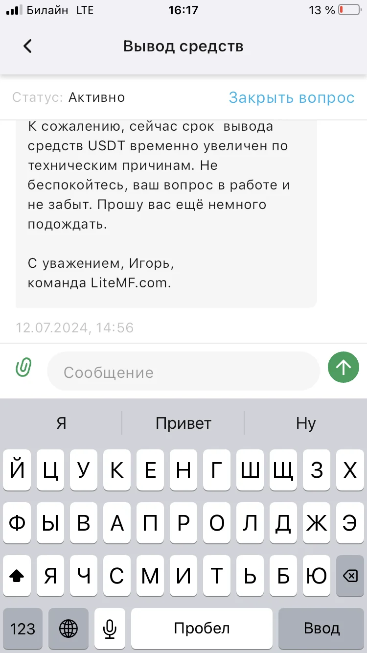 LiteMF
