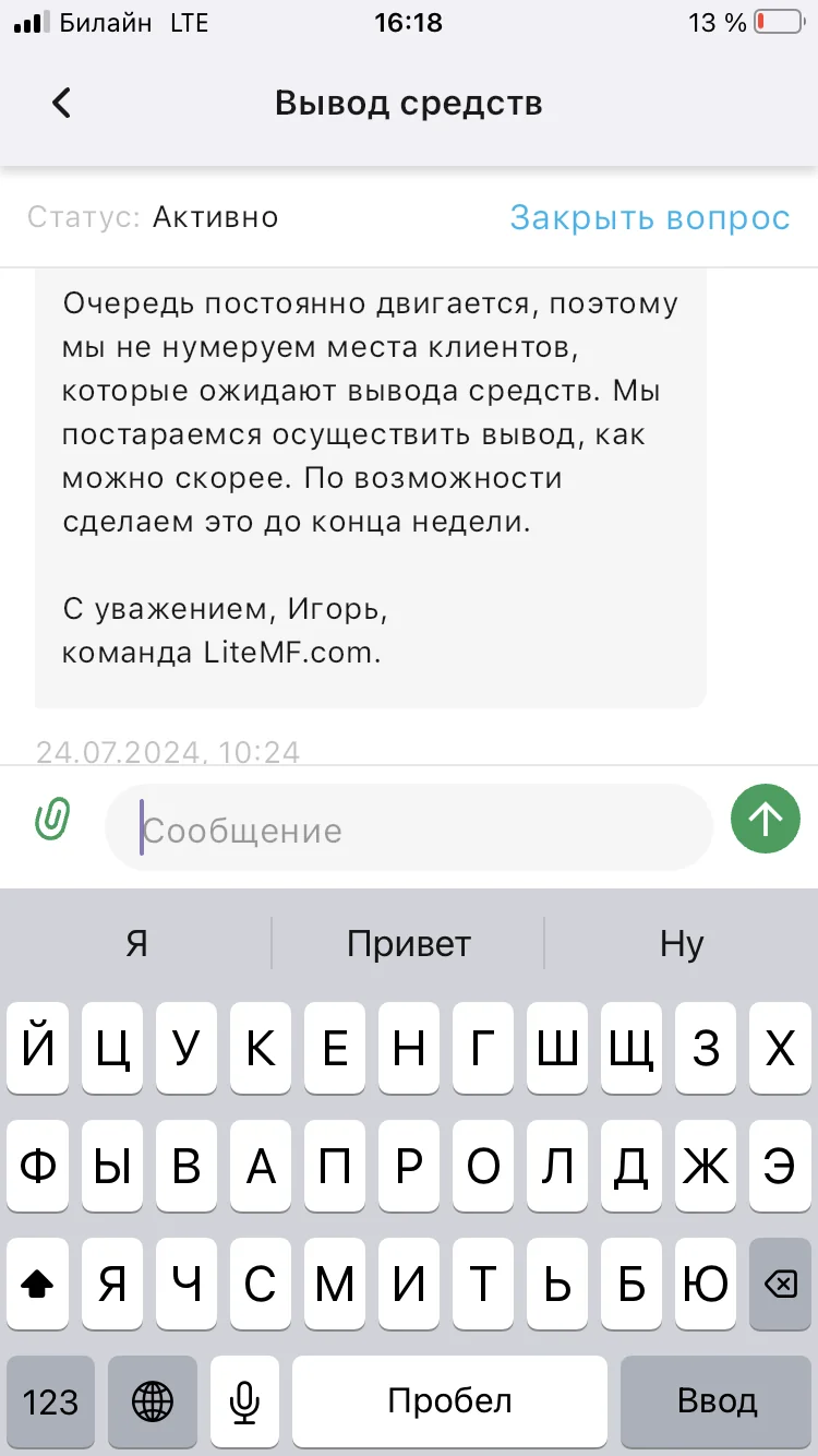 LiteMF